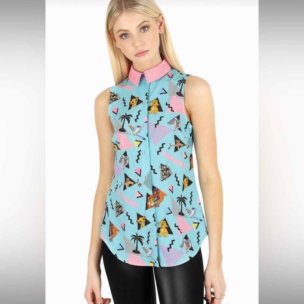 Lion King Friends Business Time Shirt, Blackmilk Size Large